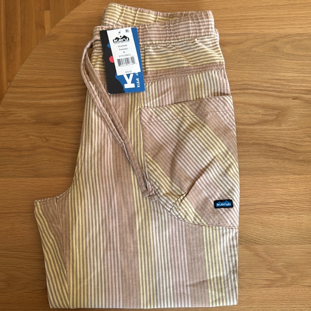 KAVU Woodside Pant in Roseway NWT Size Medium - Picture 3 of 5